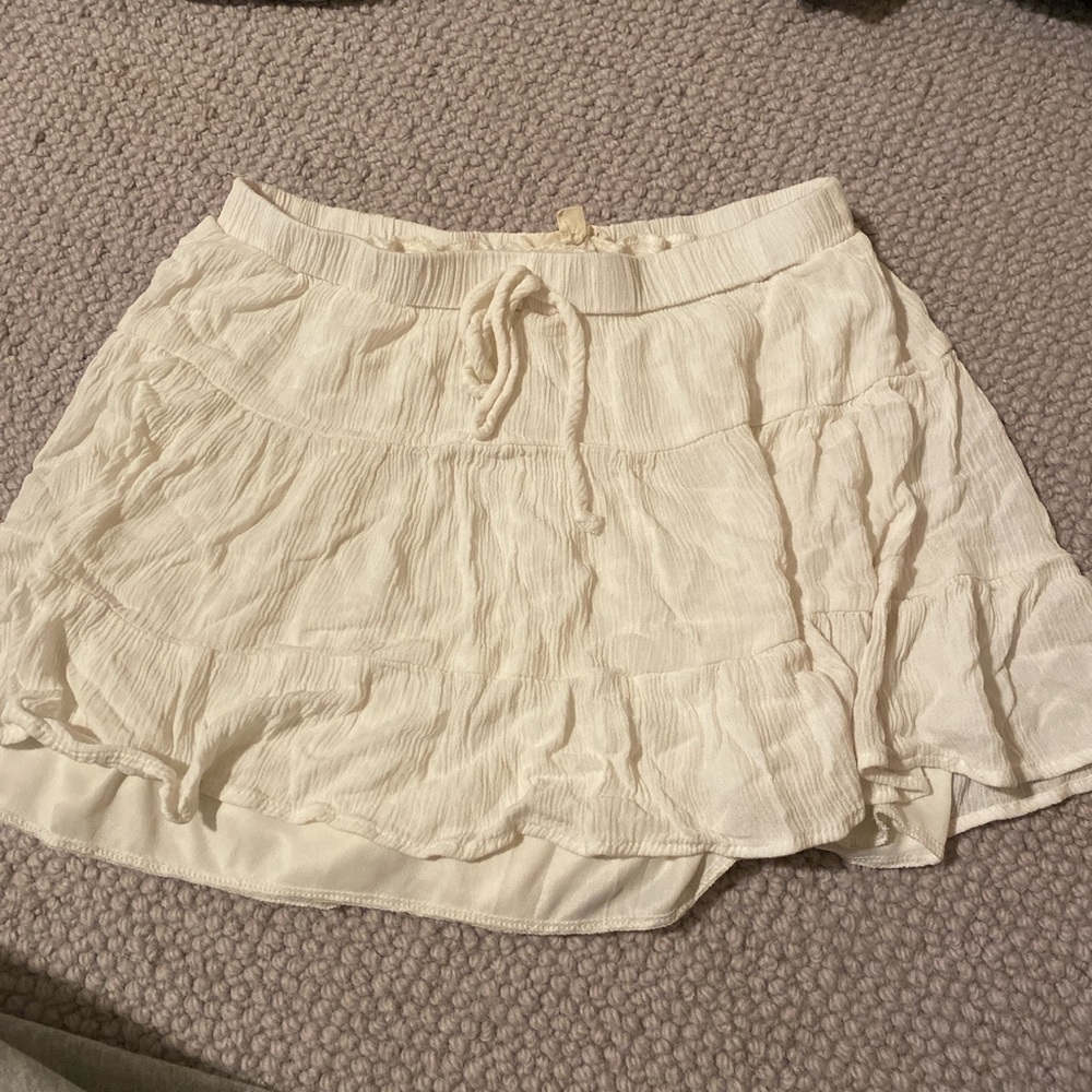 White skirt